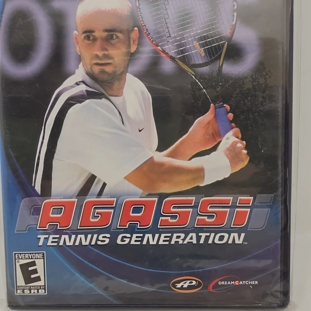 Agassi: Tennis‎ Generation (PlayStation 2 PS2) CIB video game